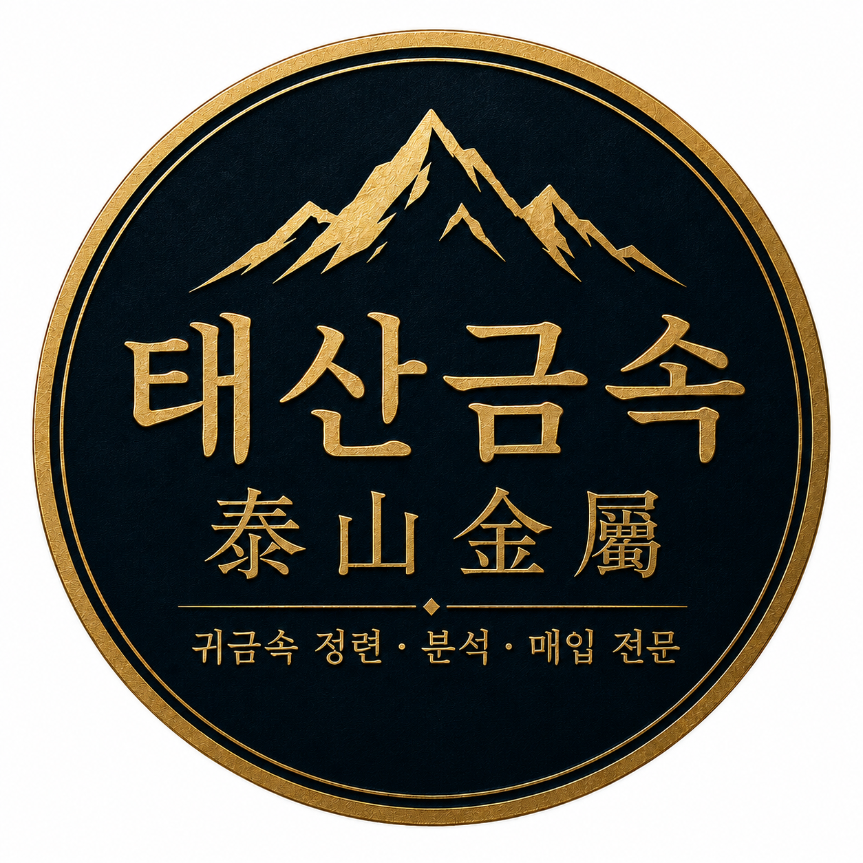태산금속 로고